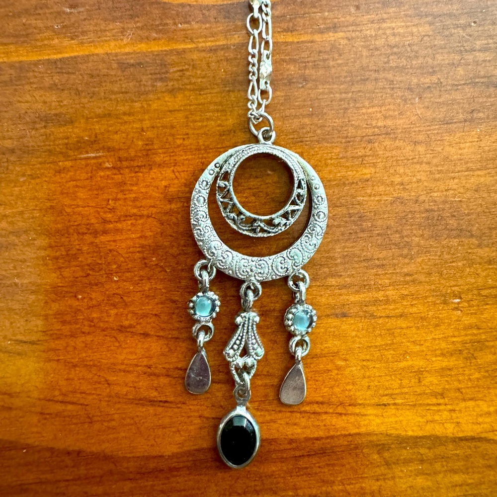 Dream catcher necklace